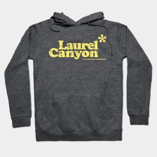 Laurel Canyon Jasmine Flower 1970's - sunshine yellow print Hoodie